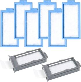 Everness 696563880717 8pcs Replacement Filters For Dream Station 2 Includes 6pcs Disposable Ultra &
