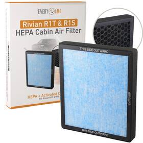 Everyamp 850052698256 Hepa Cabin Air Filter Replacement With Activated Carbon -