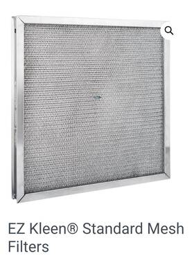 Ezk9151 Ez Kleen 3pack - Mtl Mesh Filt 20x25x2 9151 Genuine Oem Replacement Part