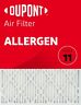 Fa10x20.da-4 Dupont Allergen Air Filter Merv Pack 886566318526