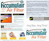 Fa24x28 2 Accumulair Platinum Merv Air Filters 886566197275