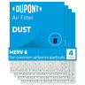 Fb18x18a.dd-4 Dupont Dust Air Filter Actual Size Merv 886566321137