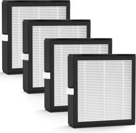 Fcfmy 705353647826 4 Packs H13 True Hepa Replacement Filters Compatible With Afloia Q10 Air Cleaner