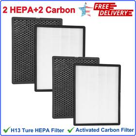 81035502 Fcfmy 2 Packs Alexapure Breeze Filter Replacement Set Compatible With Ap-b102 3049