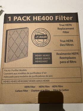 B0b6dtb9rg Fcfmy 1 Pack He400 Replacement Filter Compatible With Shark He401 He402 He405 4