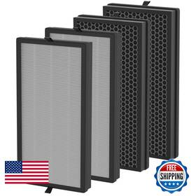 Fcfmy B0d2hgwbbl 4 Pcs 2 Sets Kf310 True Hepa Filter Replacement Compatible Kenmore 1500e