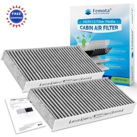 Hcf10135d Femota Filter Air Merv 13 Activated Carbon Honda Civic Cr V Element Acura Rsx El Cabin