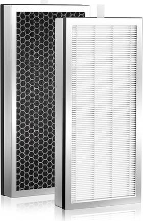 Ferloy 708686942163 Filter 2 Pack With 40 Series Air Purifier 3-in-1 Filters Contains H13 Hepa &