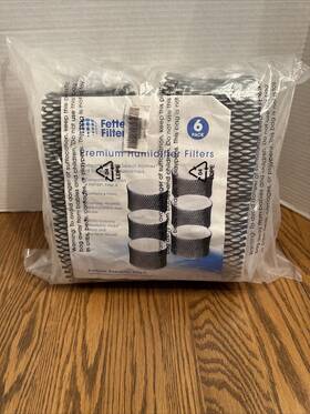 Hwf62 Fette Filter 682838274480 Premium Humidifier Filters Replacement 6 Pack A