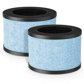 Dh-jh01-2 Fil-fresh 2-pack Mk01 And Mk06 True Hepa Replacement Filter Compatible With Aroeve &