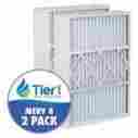 Dpfwg16x25x5dbt Filbbcar0016 Tier1 Bryant 16x25x5 Merv 8 Replacement Ac Furnace Air Filter 2 Pack 799932611995