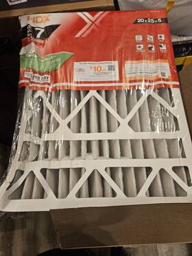 Filter 078757021272 20 Inch X 25 5 Allergen Plus Pleated Furnace Air Fpr 7 Merv 11