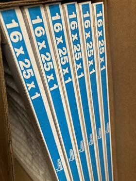 Filter 192212058372 Aerostar 16x25x1 Air Ac Furnace 6 Pack