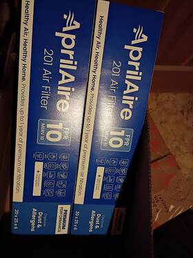 Filter 201h1 2 Pack - Aprilaire 201 20 Inch X 25 6 Merv 10 Fpr Pleated Air