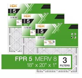 314671397 Filter 3-pack 18x20x1 Air Standard Pleated Furnace Ac Filtro De Aire Plisados