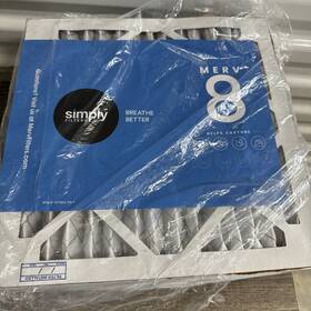 Filter 638126022073 Inch Simply By 12x12x1 Air Merv 8 Mpr 600 Ac Furnace 5 Pack