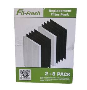 5300-2 Filter 779303299984 Fil-fresh C535 A 2 True Hepa 8 Activated Carbon Pack