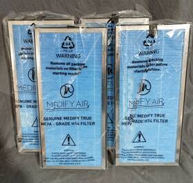 Filter 810094301910 Lot Of 4 Genuine Medify True Hepa-grade H14 Filters