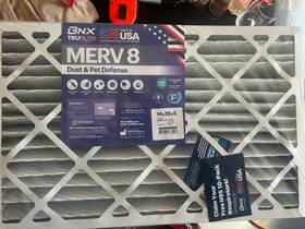 Merv8 Filter 810134863293 16 Inch X 25 5 2-pack Air New