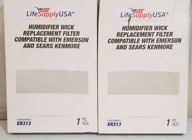 Er313 Filter Lot Of 2 Lifesupplyusa Humidifier Wick Model
