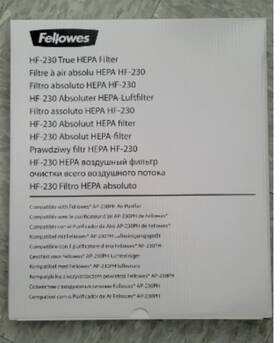 Hf-230 Filter Ff-230 Fellowes True Hepa Air Purifier Brand New