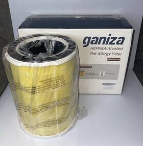 G200-rf Filter Ganiza G200s/g200 Air Purifier Replacement Pet Allergy Hepa Carbon 2 Pack