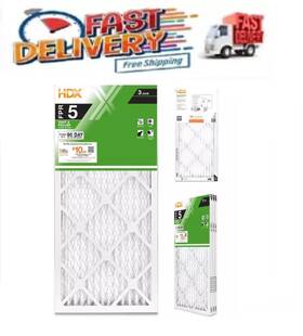 Hdx3p5-011220 Filter 12 X 20 1 Standard Pleated Air Fpr 5 3-pack Filters Replacement