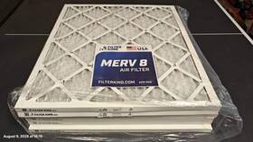 Fkfb23x25a-6 Filter King 23x25x1 Air 6-pack Merv 8 Actual 23 X 25 .75 Inch