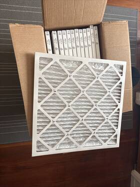 Fkfd20x20-12 Filter King 20x20x1 Air 12-pack Merv 13 Actual Size 19.5 X .75 Inch