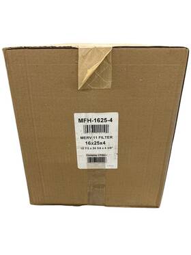 Amp-11-1625-4h Filter Mfh-1625-4 Qty 3 Merv 11 Furnace 16 X 25 Or