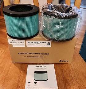 Mk01lx Filter Genuine Aroeve Mk01 And Mk06 Air Replacement 4-in-1 High-efficiency Pollen