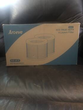 Mk03 Filter Aroeve Air Purifier Replacement 4-in-1 High-efficiency Hepa Set Of 2