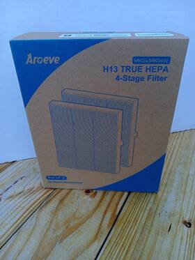 Mk04w Filter Aroeve H13 True Hepa 4 Stage Set Of 2