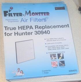 30940g Filter-monster True Hepa Replacement For Hunter 30940