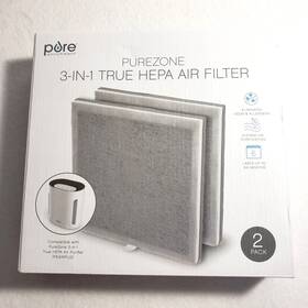 Peairfil2p Filter Pure Enrichment 3-in-1 True Hepa Air Replacement 2-pack Purezone - New