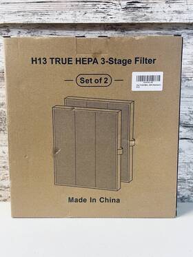 Purezone3-1 Filter H13 True Hepa 3 Stage 10.78 X 1.25 11.5 274mm 32mm 292mm