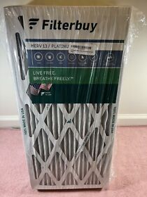 Afb12x24x1m13 Filterbuy 12x24x1 Pleated Air Filters Replacement For Hvac Ac Furnace Merv 13