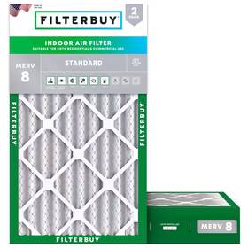 Filterbuy 313057478402 11.25 Inch X 23.25 4 Merv 8 Fpr 5 Dust Defense Pleated Hvac Ac Furnac