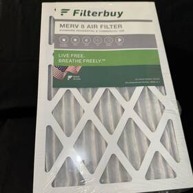 Afb12x18x1m8 Filterbuy Merv 8 Air Filter 12x18x1 Sealed Package Pack Of 5