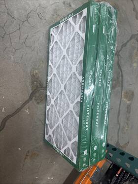 Afb12x24x2m8 Filterbuy 12x24x2 Pleated Air Filters Replacement For Hvac Ac Furnace Merv 8