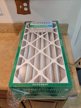 Afb12x24x4m8 Filterbuy 12x24x4 Pleated Air Filters Replacement Hvac Ac Furnace Merv 8 2 Pack