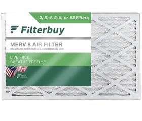 Afb13x21.5x1m8 Filterbuy 1 13x21.5x1 Pleated Air Filters Replacement Hvac Ac Furnace Merv 8