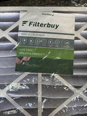 Afb14x20x4m13 Filterbuy 14x20x4 Pleated Air Filters Replacement For Hvac Ac Furnace Merv 13