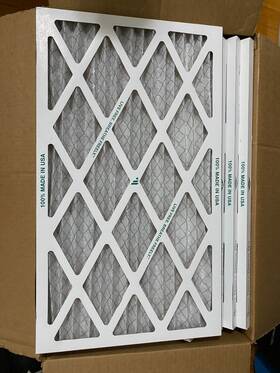 Afb14x24x1m8 Filterbuy 14x24x1 Pleated Air Filters Replacement For Hvac Ac Furnace Merv 8