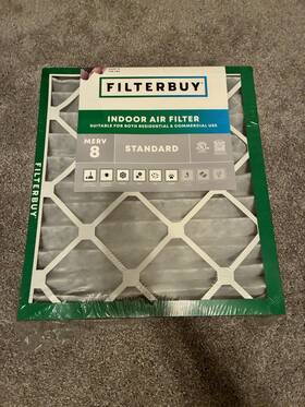 Afb16x18x2m8 Filterbuy New Indoor Air Filter 16 X 18 2 4 Pack Merv 8 Standard