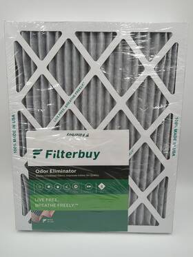 Afb16x20x1oe Filterbuy Allergen Odor Eliminator 16x20x1 Merv 8 Pleated Ac Furnace Air Filter