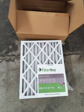 Afb16x20x2m8 Filterbuy 4-filterbuy 16x20x2 Pleated Air Filters Replacement For Hvac Ac Furnace Merv 8