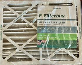 Afb16x20x4m13 Filterbuy 16 X 20 4 Pleated Air Filter Replacement Hvac Ac Furnace Merv 13 New