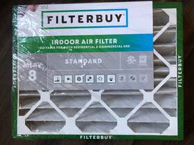 Afb16x20x4m8 Filterbuy 16x20x4 Pleated Merv 8 Replacement Hvac Ac Furnace Air Filter New