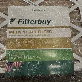Afb16x24x1m11 Filterbuy 16x24x1 Pleated Air Filters Replacement For Hvac Ac Furnace Merv 11